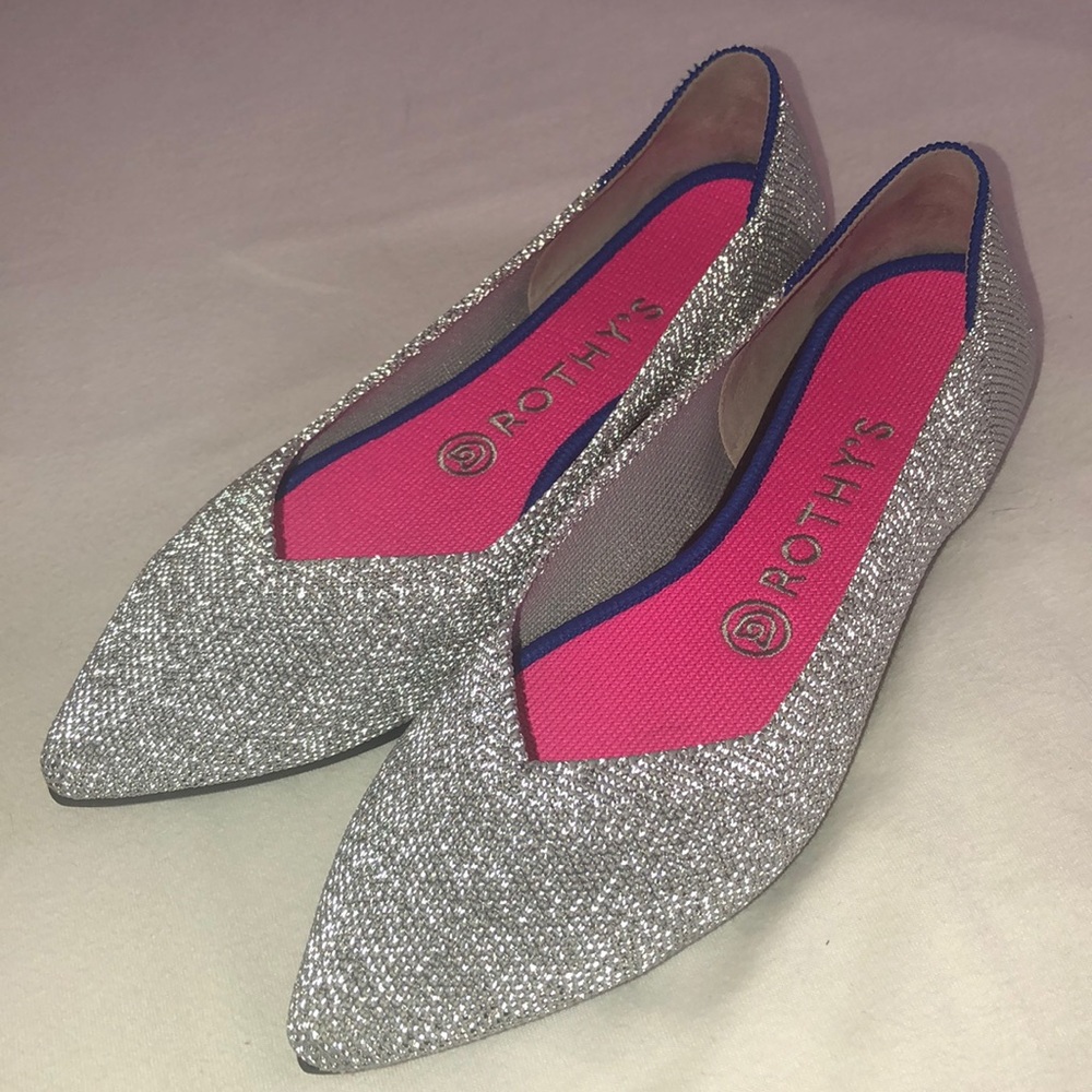 EUC iridescent rothys